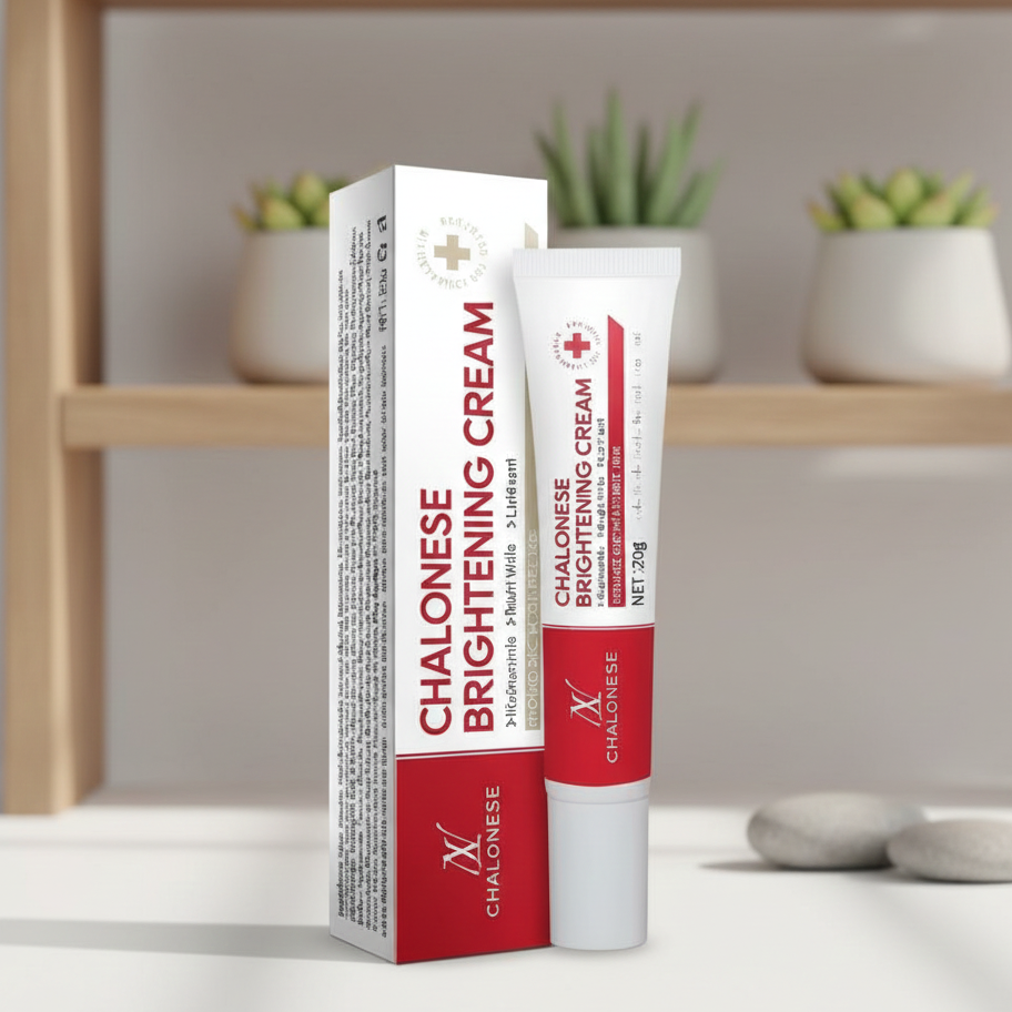 Chalonese Brightening Cream Providing Radiant Glow Gentle Care Everyday Skin Brightening Support - 20g