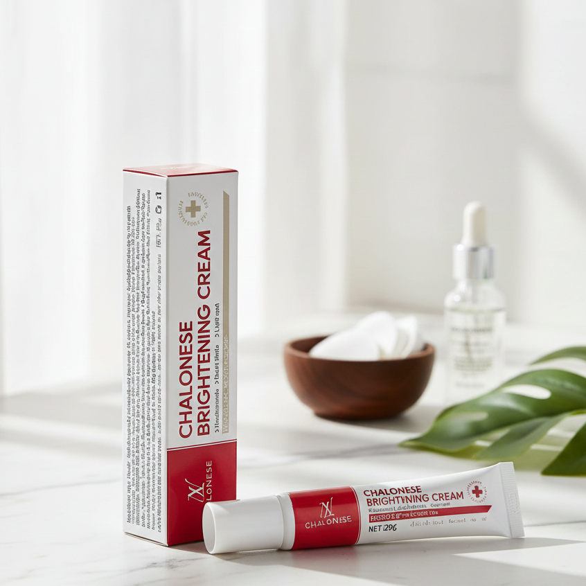Chalonese Brightening Cream Providing Radiant Glow Gentle Care Everyday Skin Brightening Support - 20g View Gallery - Pakistan