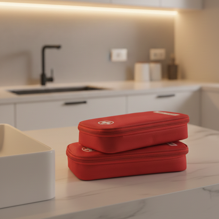 Compact Multi-Purpose First Aid & Emergency Travel Pouch Set View Gallery - Pakistan