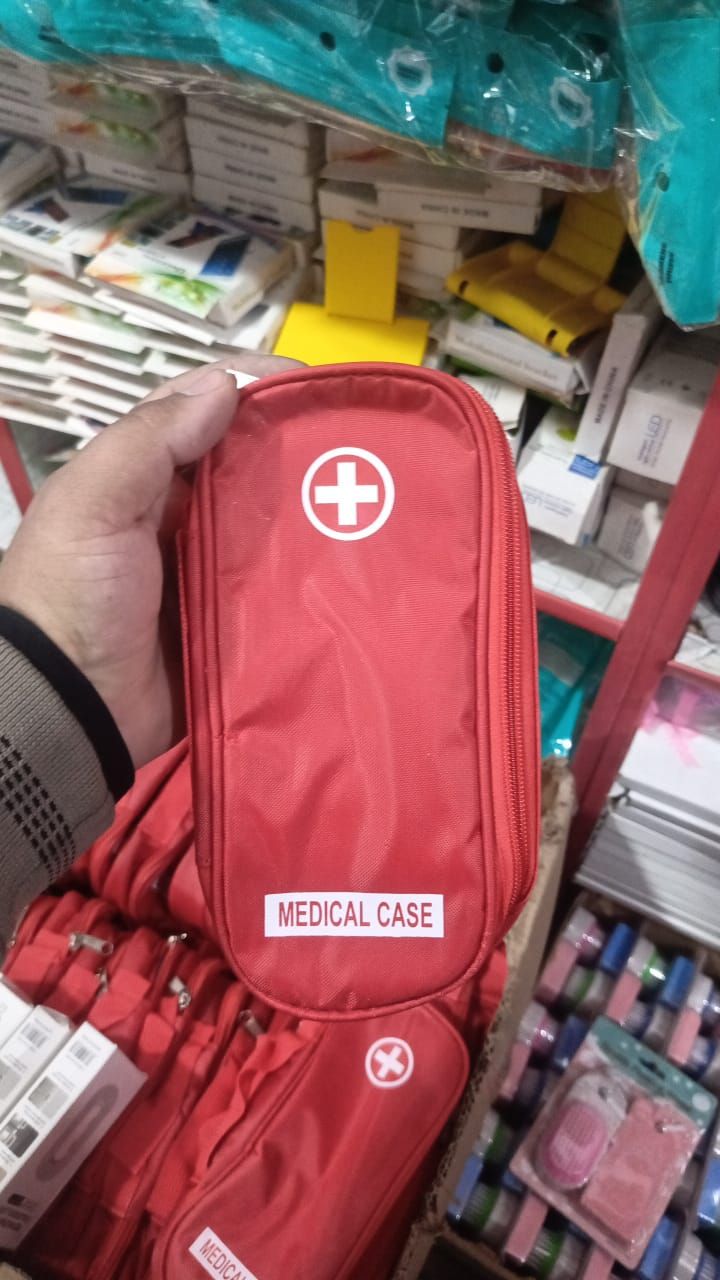 Compact Multi-Purpose First Aid & Emergency Travel Pouch Set View Gallery - Pakistan