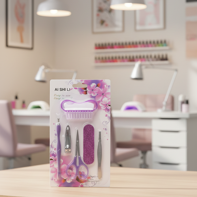 Multi Purpose Nail Manicure Care Set Providing Complete Grooming Everyday Nail Care Support View Gallery - Pakistan