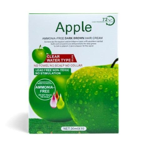 Apple Ammonia-Free Black Hair Shampoo (30ml x 10 Sachets)