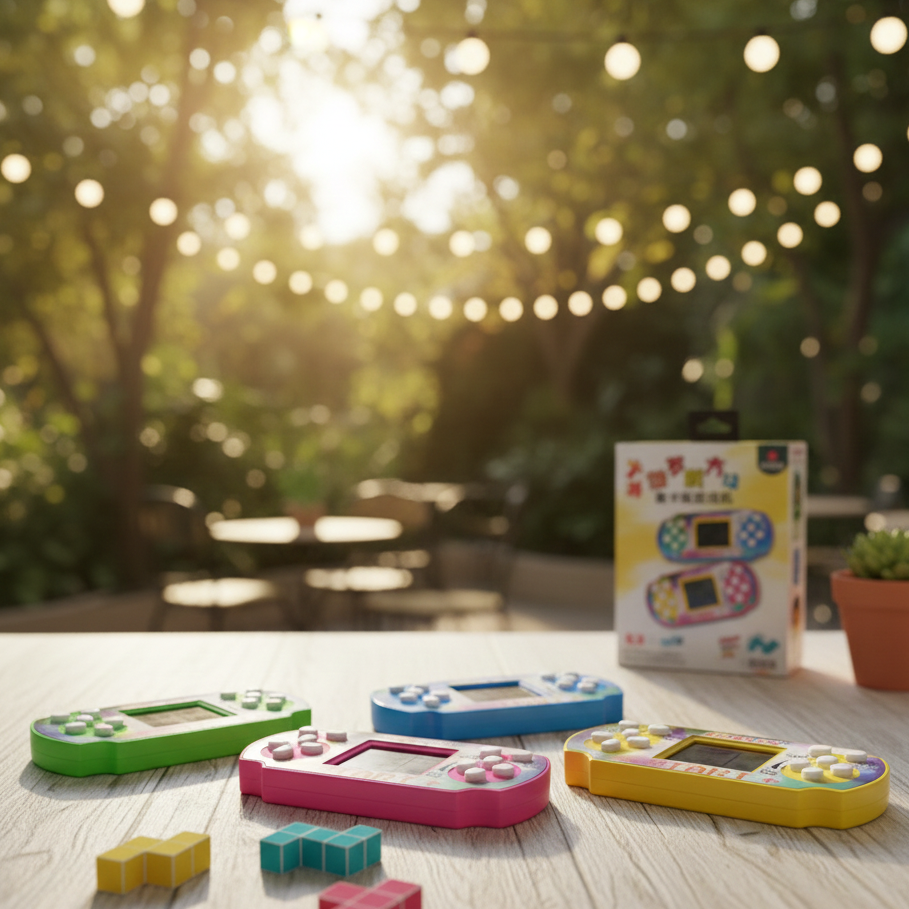 Retro Style Mini Handheld Game Console Providing Classic Entertainment Reliable Performance (Random Color)