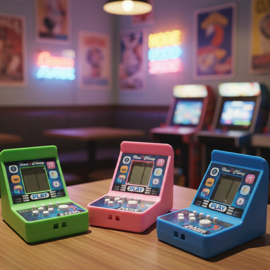 Han Cheng Cube Game Console Mini Portable Electronic Game Console Providing Fun Entertainment (Random Color) View Gallery - Pakistan