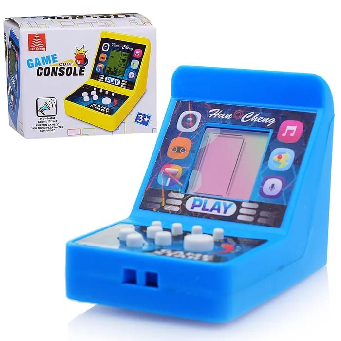 Han Cheng Cube Game Console Mini Portable Electronic Game Console Providing Fun Entertainment (Random Color) View Gallery - Pakistan