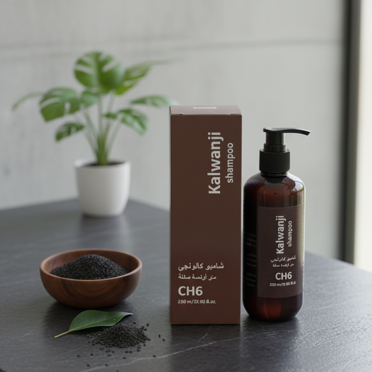 Organic Kalwanji Shampoo (CH6) | Herbal Black Seed Hair Cleanser - 250ML View Gallery - Pakistan