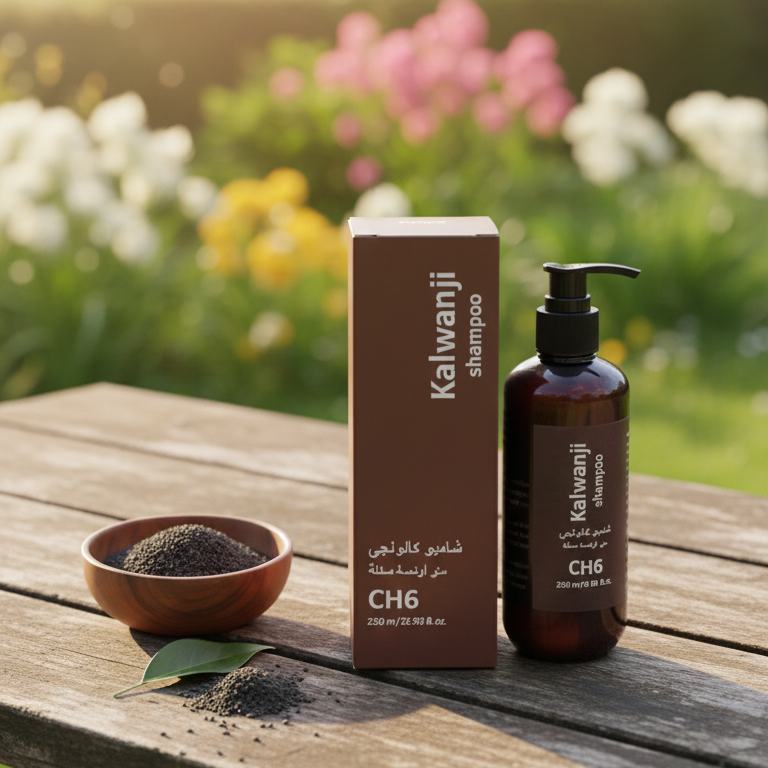 Organic Kalwanji Shampoo (CH6) | Herbal Black Seed Hair Cleanser - 250ML View Gallery - Pakistan