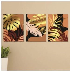 Set of 3 Premium Wooden Wall Art Photo Tile Frames (8×11 Inches) – Spiritual Home Décor View Gallery - Pakistan
