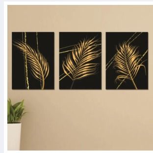 Set of 3 Wall Art Wooden Phototile Frames for Wall Decor View Gallery - Pakistan