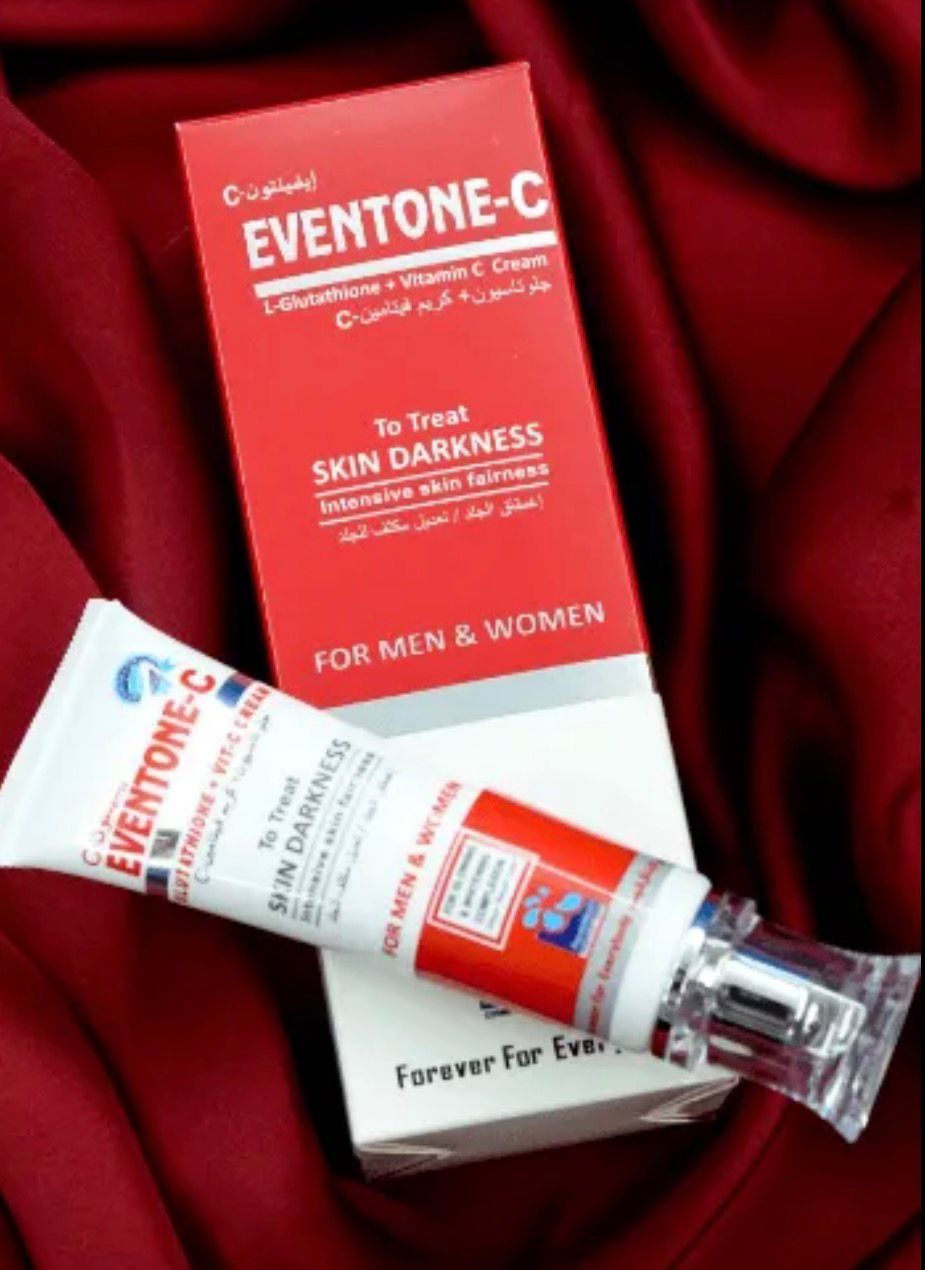 Eventone‑C Cream | L‑Glutathione + Vitamin C | 10 g | Treats Skin Darkness & Pigmentation View Gallery - Pakistan