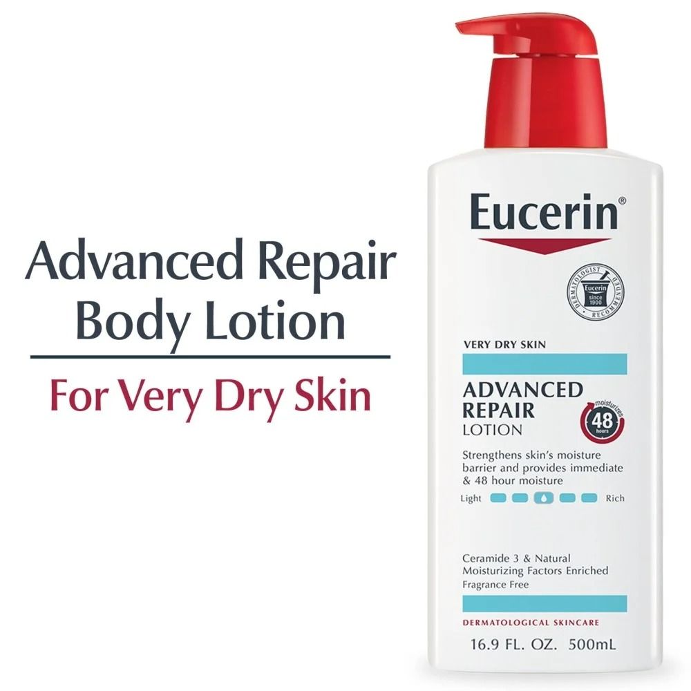 Eucerin Advanced Repair Lotion For Very Dry Skin Providing Hydrating Care  Everyday Skincare Support - 500ML View Gallery - Pakistan
