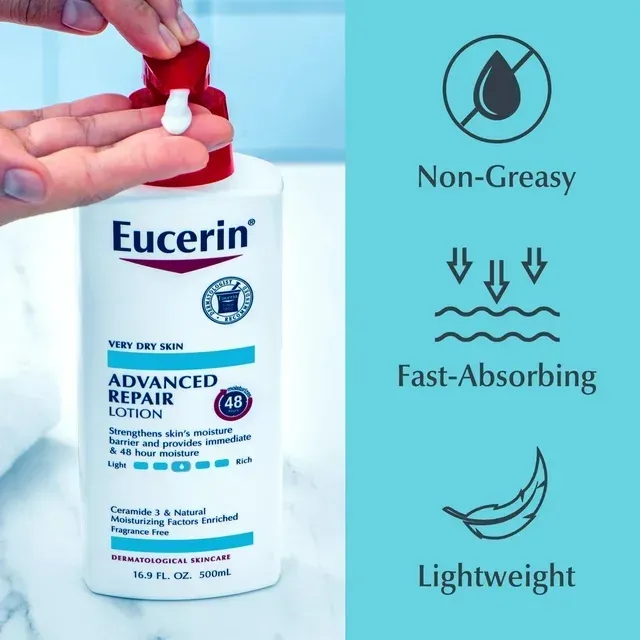 Eucerin Advanced Repair Lotion For Very Dry Skin Providing Hydrating Care  Everyday Skincare Support - 500ML View Gallery - Pakistan