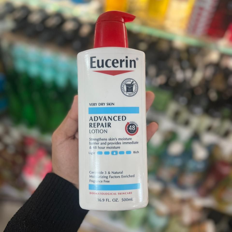 Eucerin Advanced Repair Lotion For Very Dry Skin Providing Hydrating Care  Everyday Skincare Support - 500ML View Gallery - Pakistan
