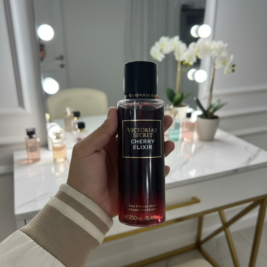 Victoria's Secret Cherry Elixir Providing Durable Quality Comfortable Use Stylish Fragrance - 250ML
