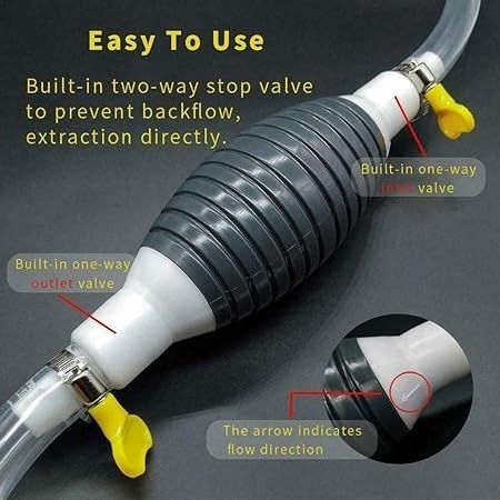 Universal Manual Siphon Hand Pump – High-Flow Liquid Transfer Kit with Reinforced PVC Hose View Gallery - Pakistan