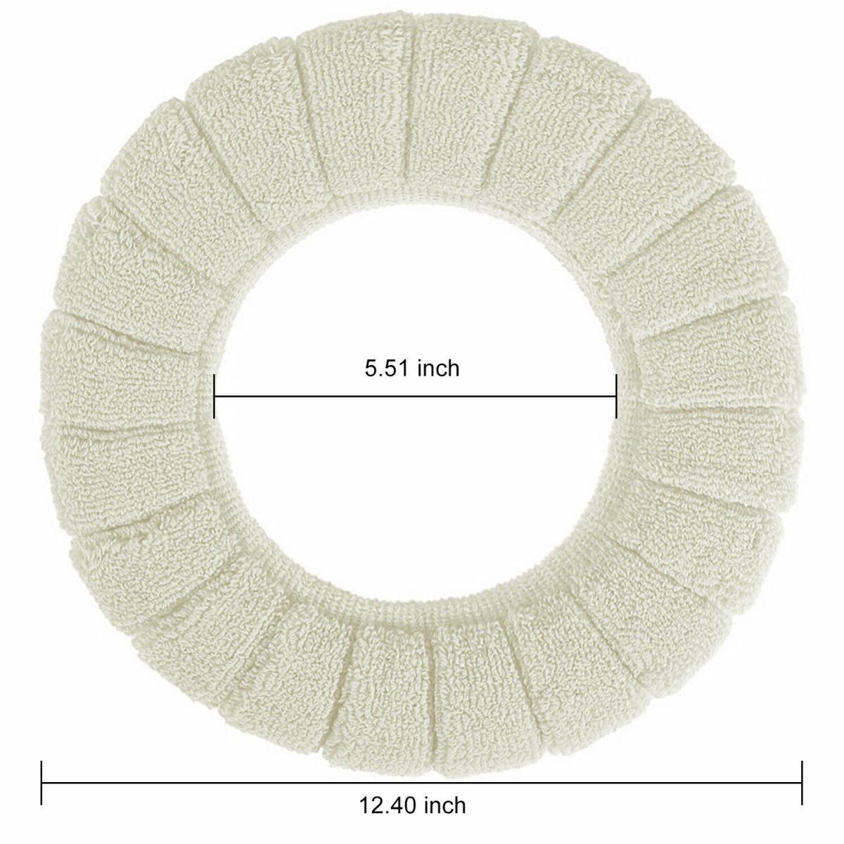 Universal Soft-Touch Cushioned Toilet Seat Cover – Machine Washable Plush Comfort View Gallery - Pakistan