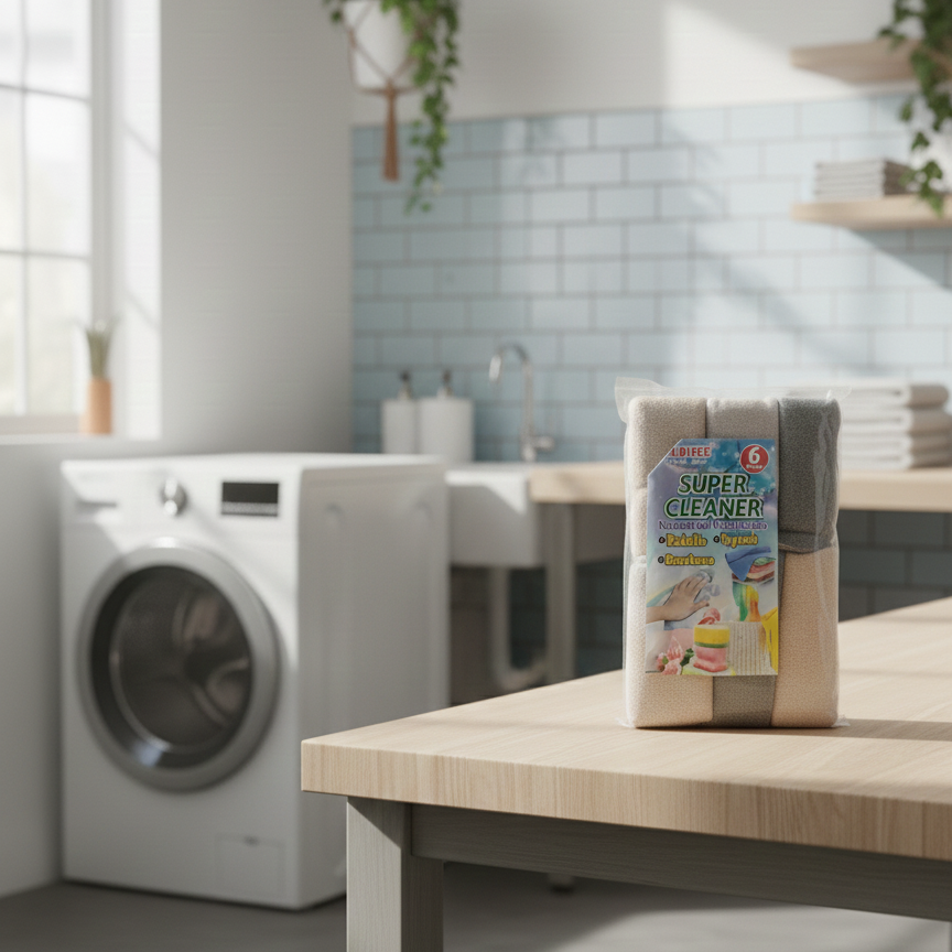 Super Cleaner 6-Piece Multipurpose Microfiber Towel Set – Washable & Ultra-Absorbent View Gallery - Pakistan