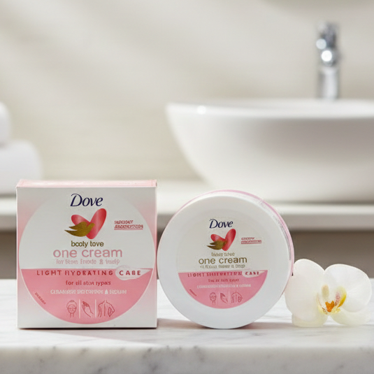 Dove Face Body Cream Providing Gentle Care Durable Quality Comfortable Use Everyday Skin Nourishment Support - 150g View Gallery - Pakistan