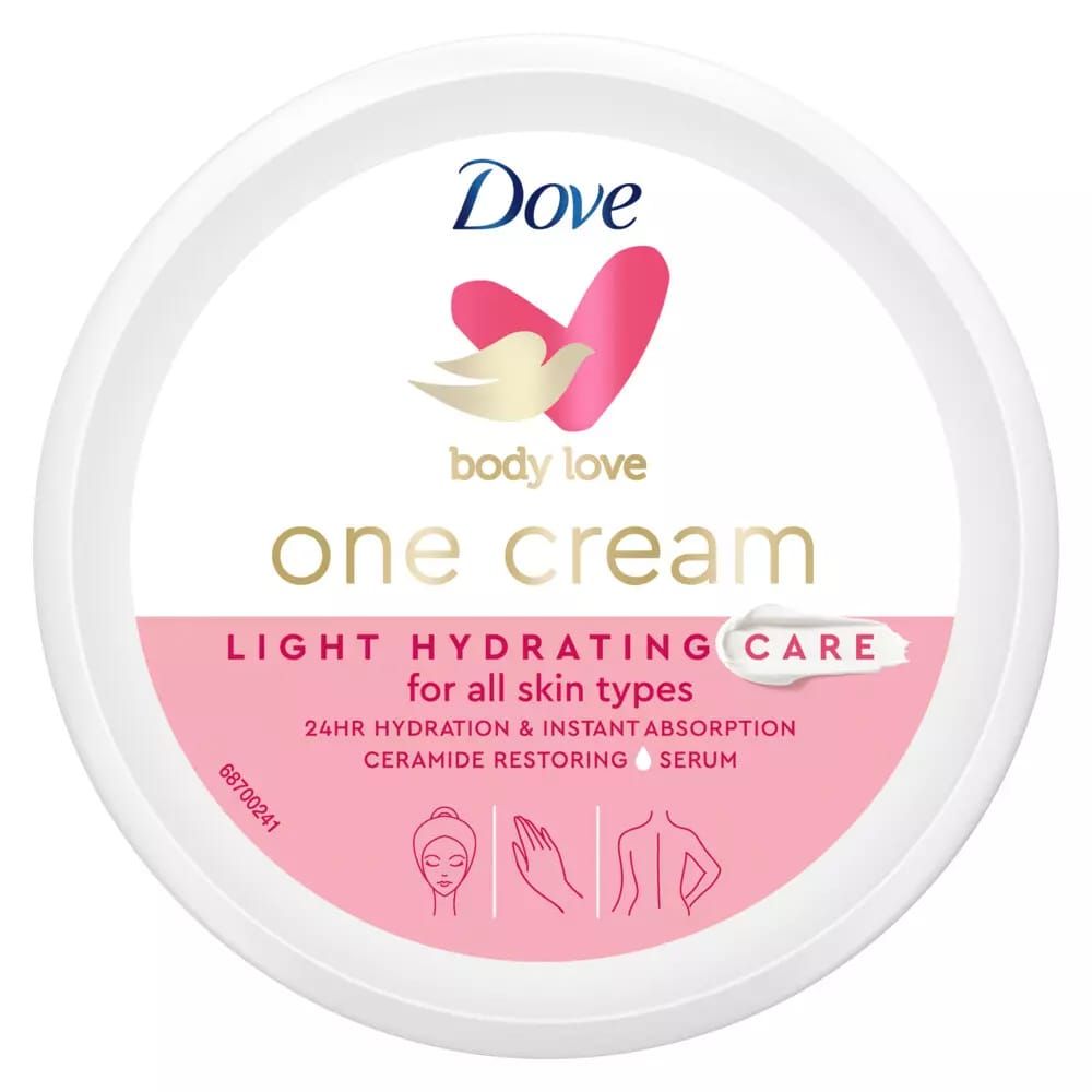 Dove Face Body Cream Providing Gentle Care Durable Quality Comfortable Use Everyday Skin Nourishment Support - 150g View Gallery - Pakistan