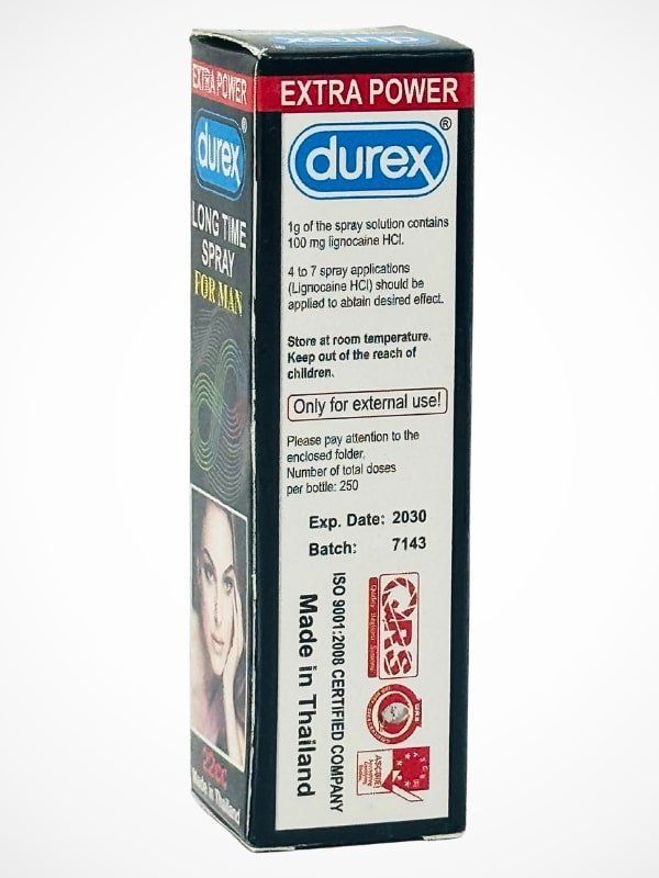 Druex Timing Spray | Long-Lasting Performance Support | Waterproof Formula | Pack of 1 (22g) View Gallery - Pakistan