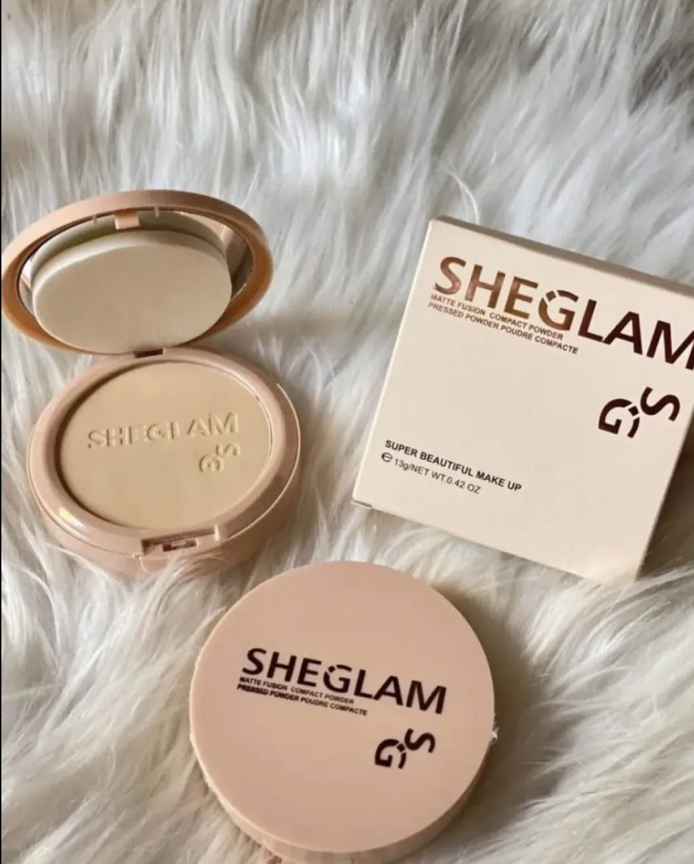 Sheglam Flawless Matte Finish face powder,Long-Lasting coverage,Silky Smooth Texture,Oil control Formula,Invisible Finish