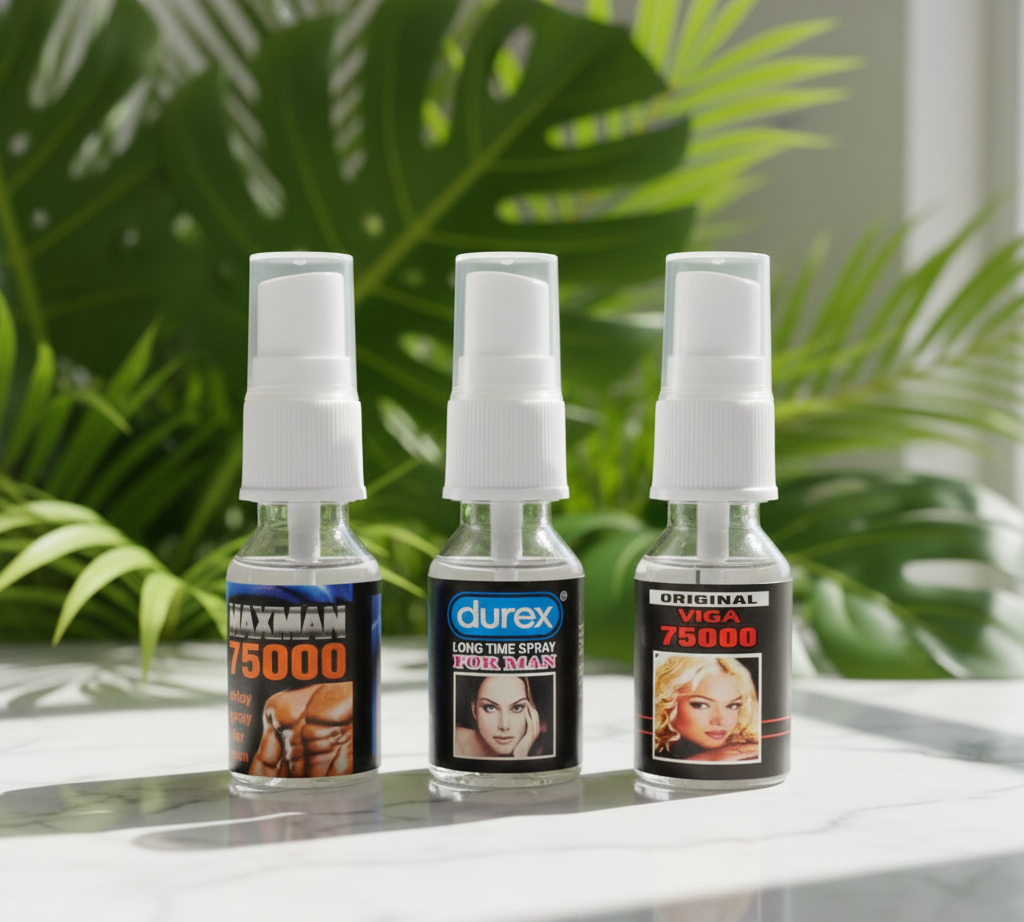 3 Top Long-Lasting Delay Timing Spray for Men – Waterproof Odor Protection (pack of 3) View Gallery - Pakistan