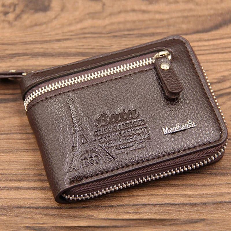 Menbense Brand Mens Wallet Pu Genuine Leather Purse Male Wallet Multifunction Storage Bag Coin Purse Wallet Card Bags View Gallery - Pakistan