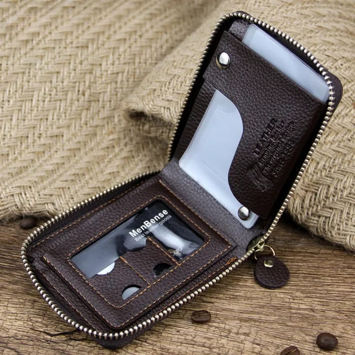 Menbense Brand Mens Wallet Pu Genuine Leather Purse Male Wallet Multifunction Storage Bag Coin Purse Wallet Card Bags View Gallery - Pakistan