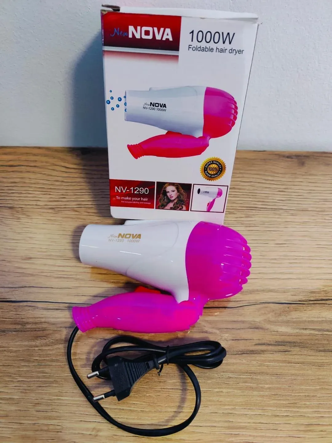 Nova Hair Dryer NV 1290 Providing Durable Quality Comfortable Use Reliable Performance Smooth Handling (Random Color) View Gallery - Pakistan