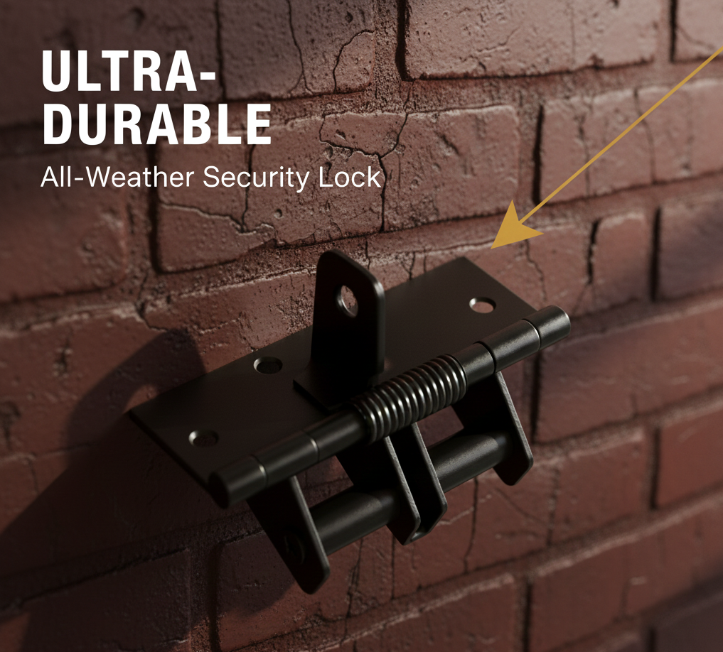 Heavy-Duty Adjustable Self-Closing Door Hinge – Automatic Spring-Loaded Door Closer for Cabinets, Screens, and Interior Doors ( random colour ) View Gallery - Pakistan