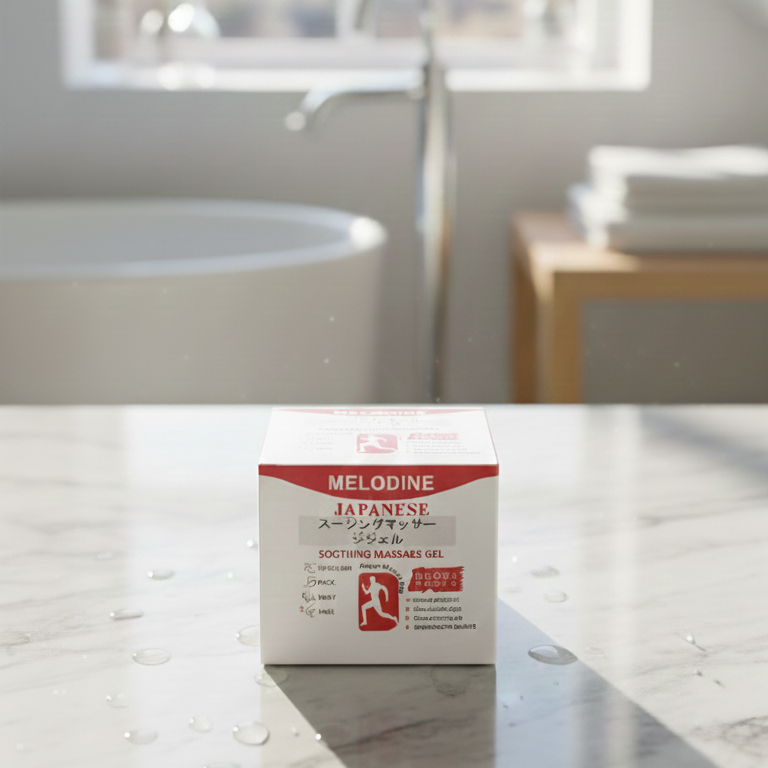 Melodine Japanese Soothing Massage Gel – Advanced Muscle &amp; Joint Relief Formula