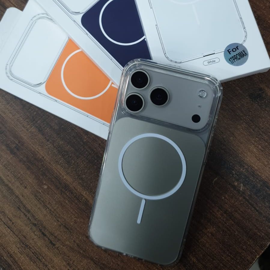 17 Pro Max Silicone Jelly Covers Providing Durable Protection With Flexible Design Comfortable Grip magsafe supported