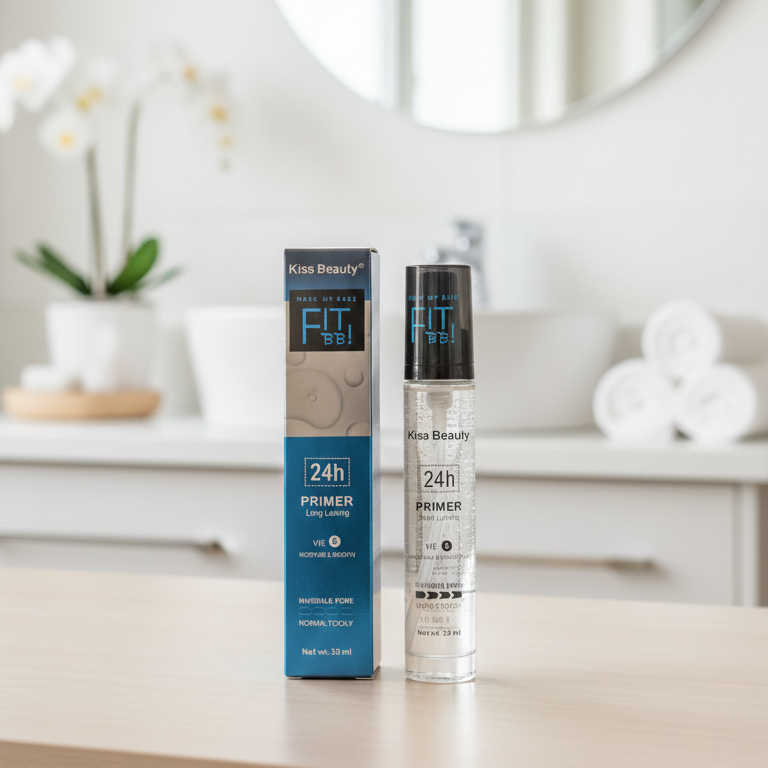 Kiss Beauty 24H Face Makeup Primer Providing Smooth Base With Long Lasting Effect - 35ML View Gallery - Pakistan