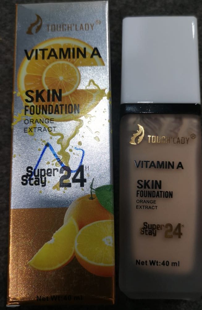 Touch Lady Vitamin A Skin Foundation With Orange Extract Providing Smooth Coverage Nourishing Effect - 40ML View Gallery - Pakistan