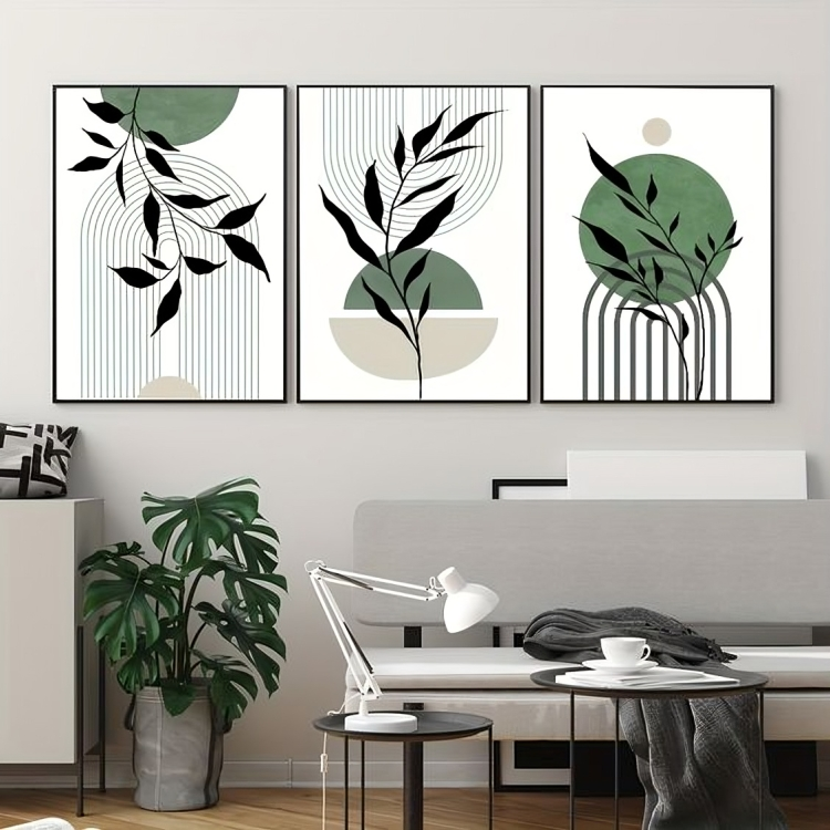 Set of 3 Motivational Quote Wall Art Frames – 8x11" MDF with Sticky Backing View Gallery - Pakistan