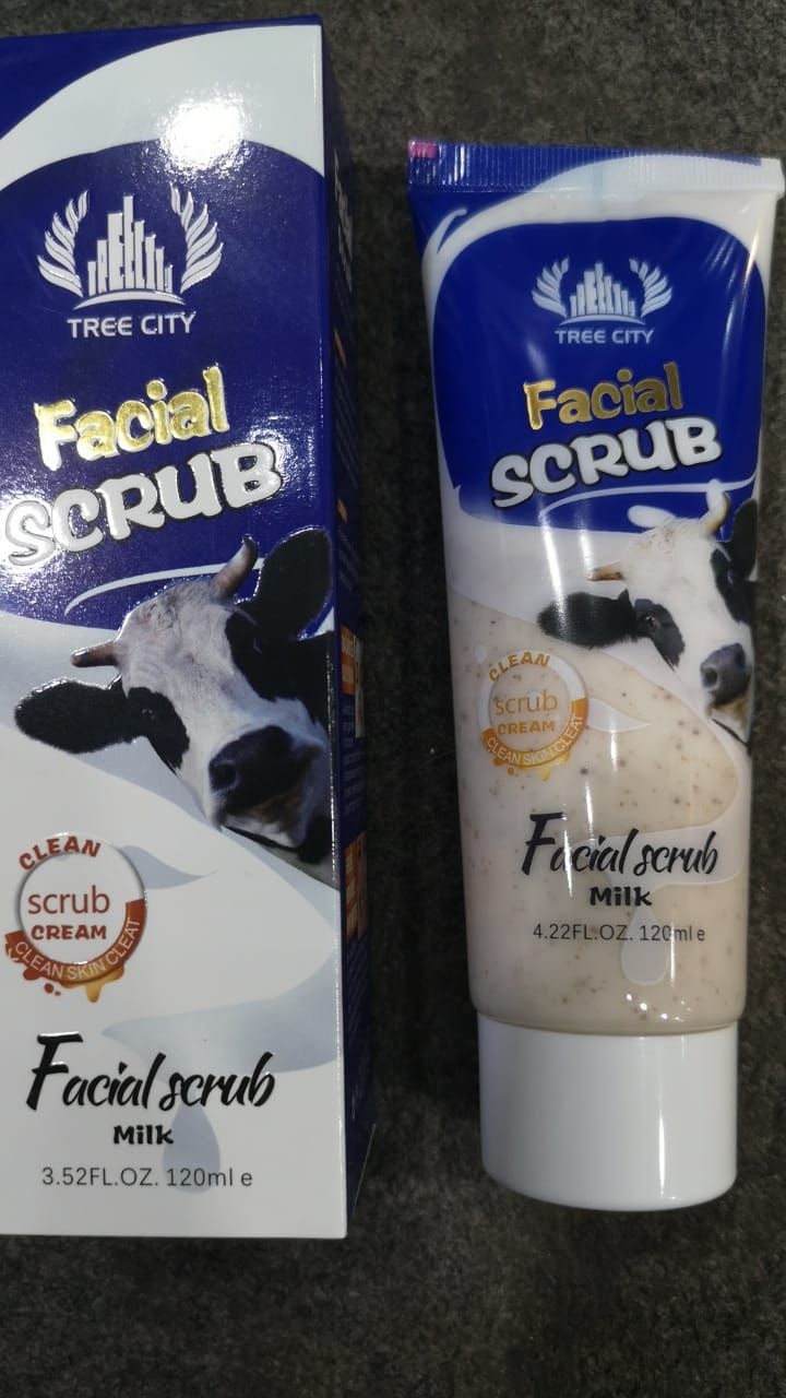 Tree City Facial Scrub | Snail Extract | Gentle Exfoliation & Skin Rejuvenation | 120 ml View Gallery - Pakistan