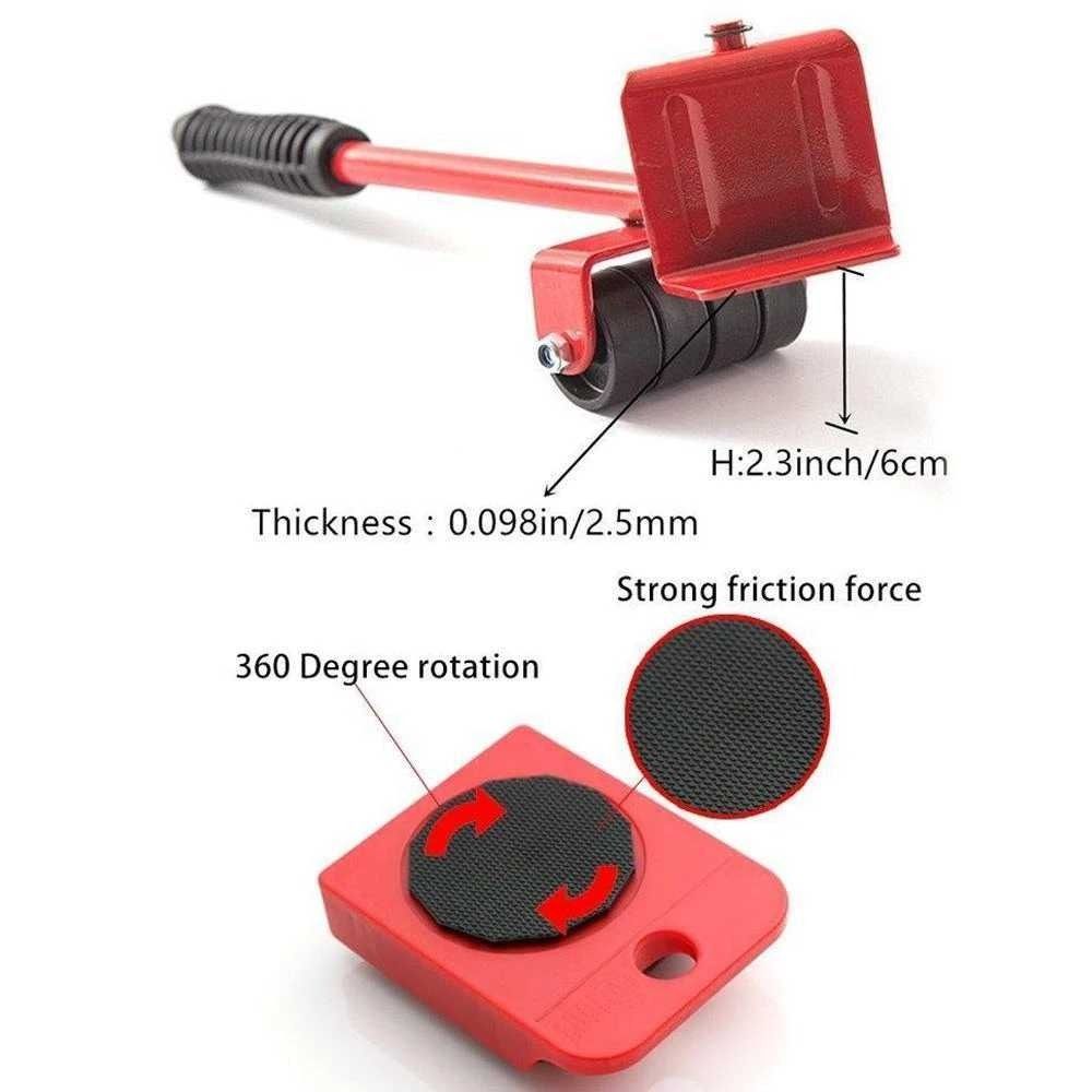 Furniture Transport Lifter Tool Set | Mover Roller Device | Heavy Stuffs Moving Hand Tools View Gallery - Pakistan