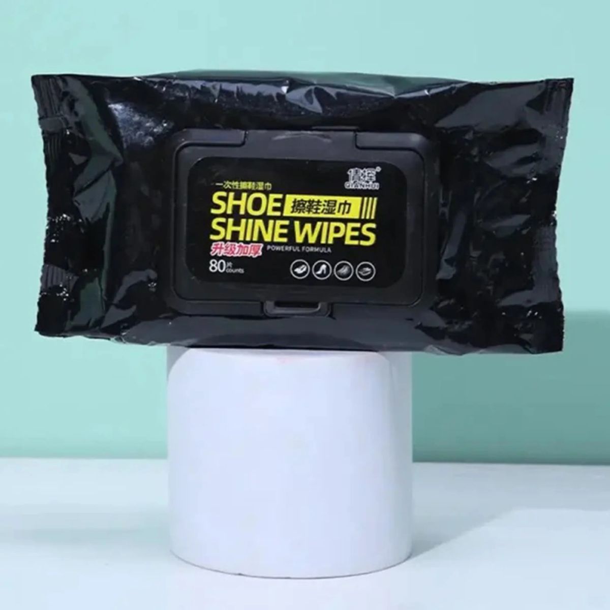 Shoe Wipes | 80 Pcs Instant Cleaner | Quick Dirt & Stain Removal | Shoe Cleaning Kit View Gallery - Pakistan