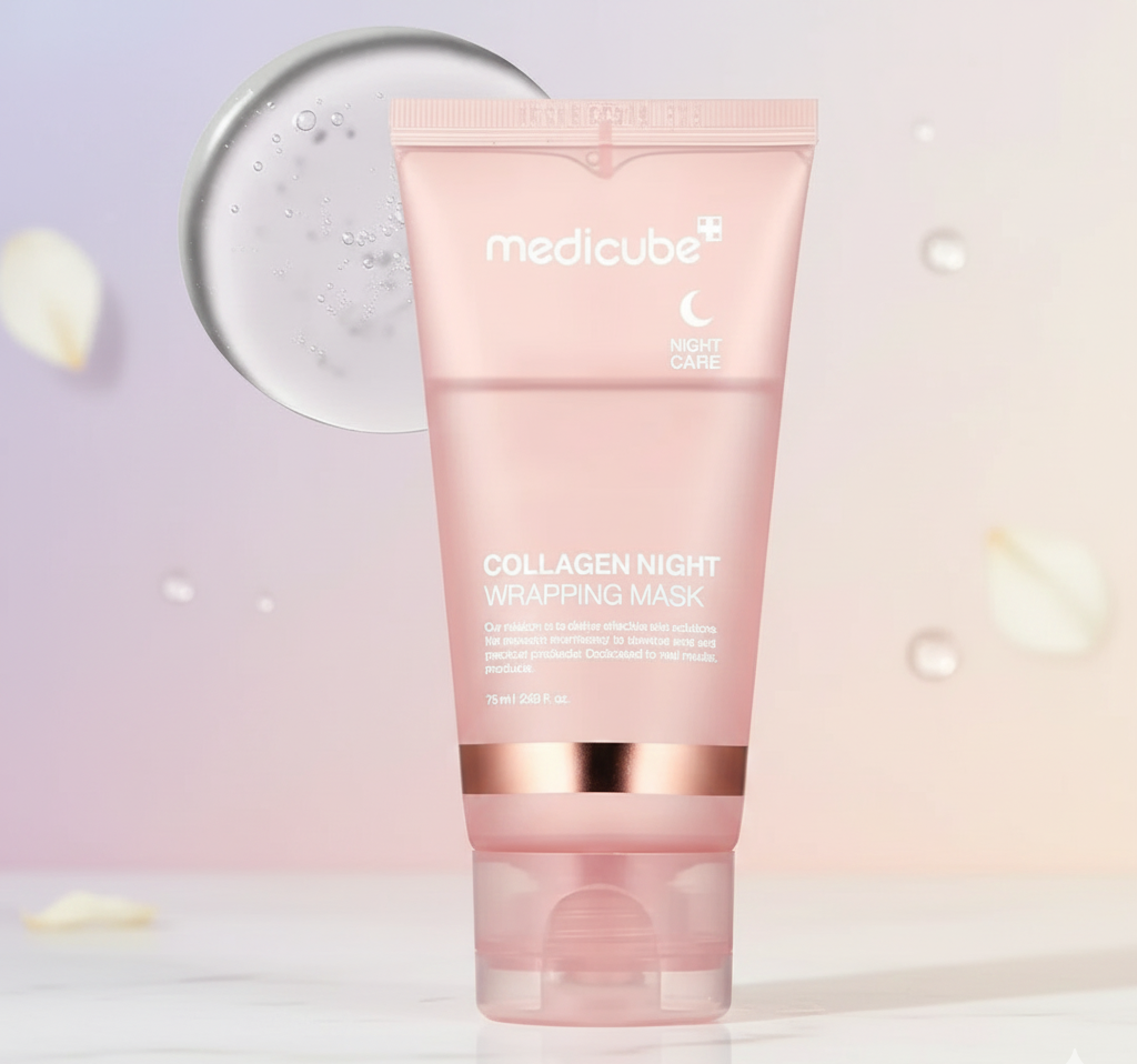Medicube Collagen Night Wrapping Mask (75ml) – Overnight Elasticity & Hydration Peel-Off Mask View Gallery - Pakistan