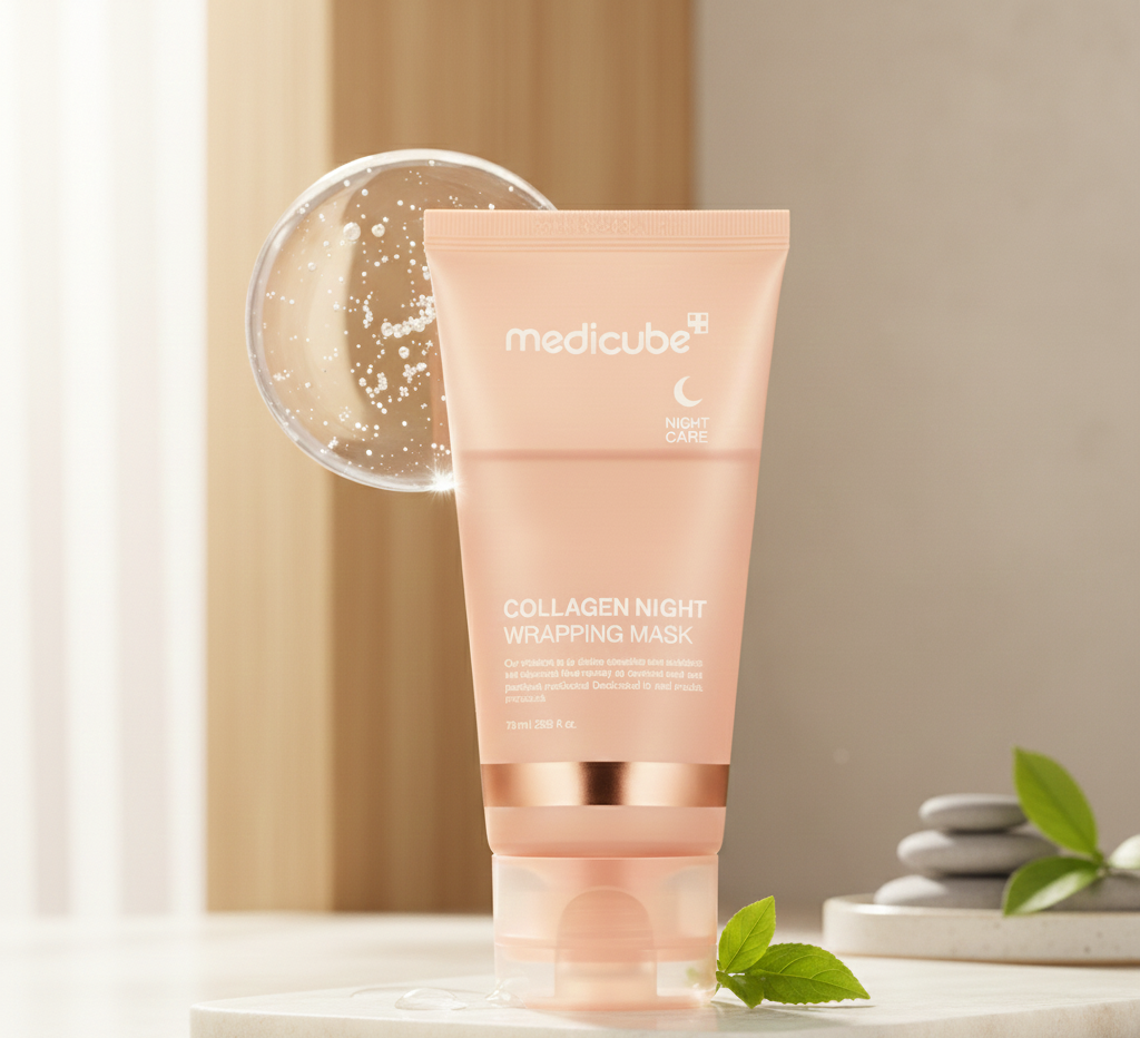 Medicube Collagen Night Wrapping Mask (75ml) – Overnight Elasticity & Hydration Peel-Off Mask View Gallery - Pakistan