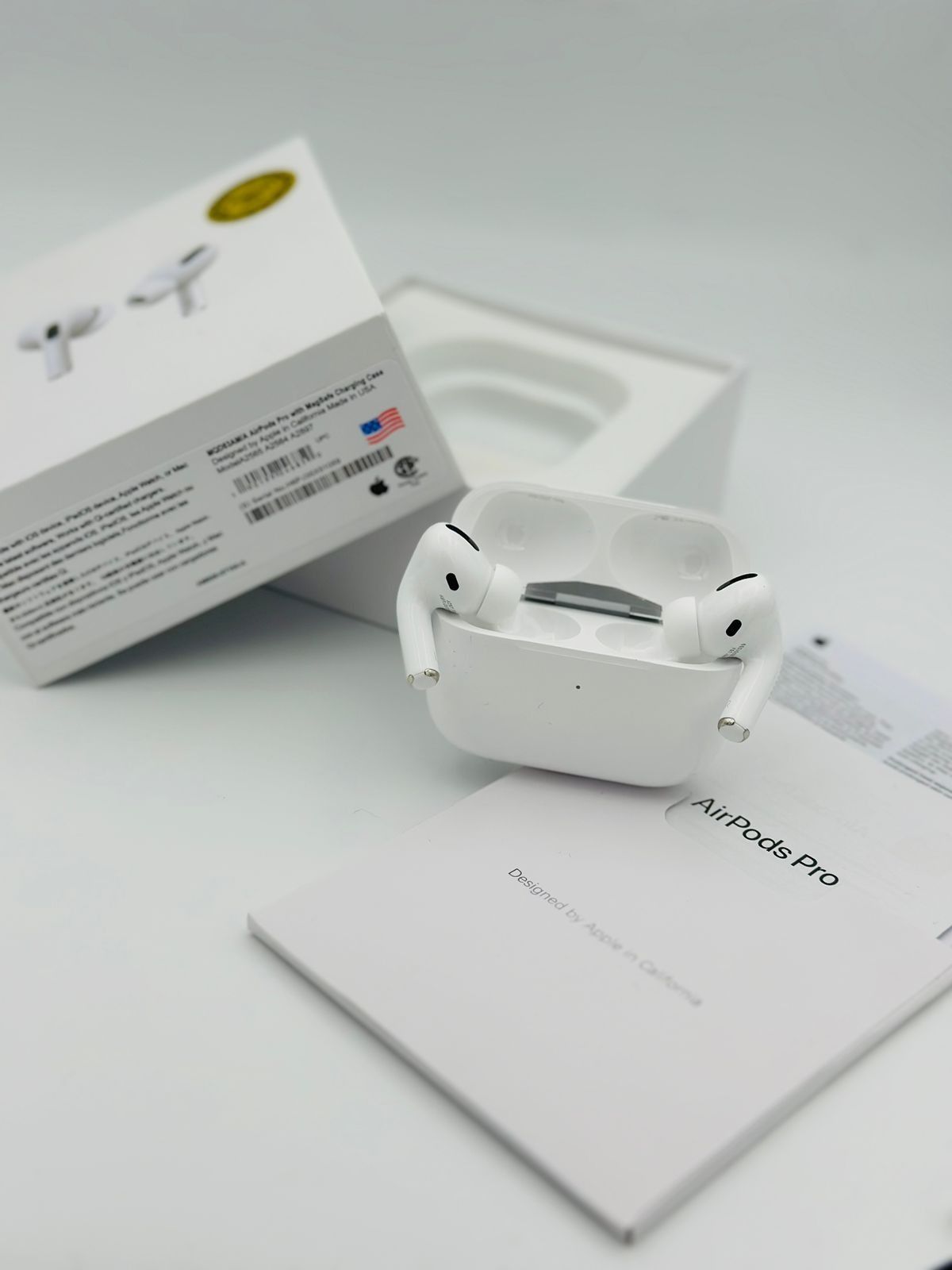 Apple AirPods Pro (2nd Gen) with MagSafe Charging Case – Enhanced Noise Cancellation &amp; USB-C/MagSafe