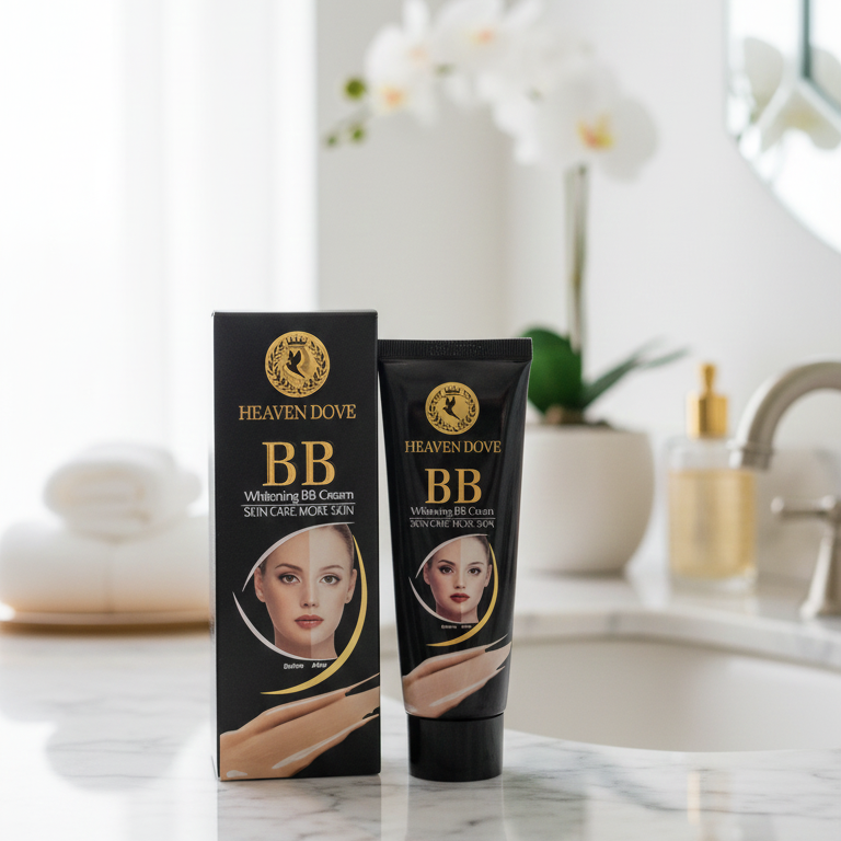 Heavan Dove BB Whitening Cream Providing Gentle Care With Soft Texture Brightening Effect - 120g