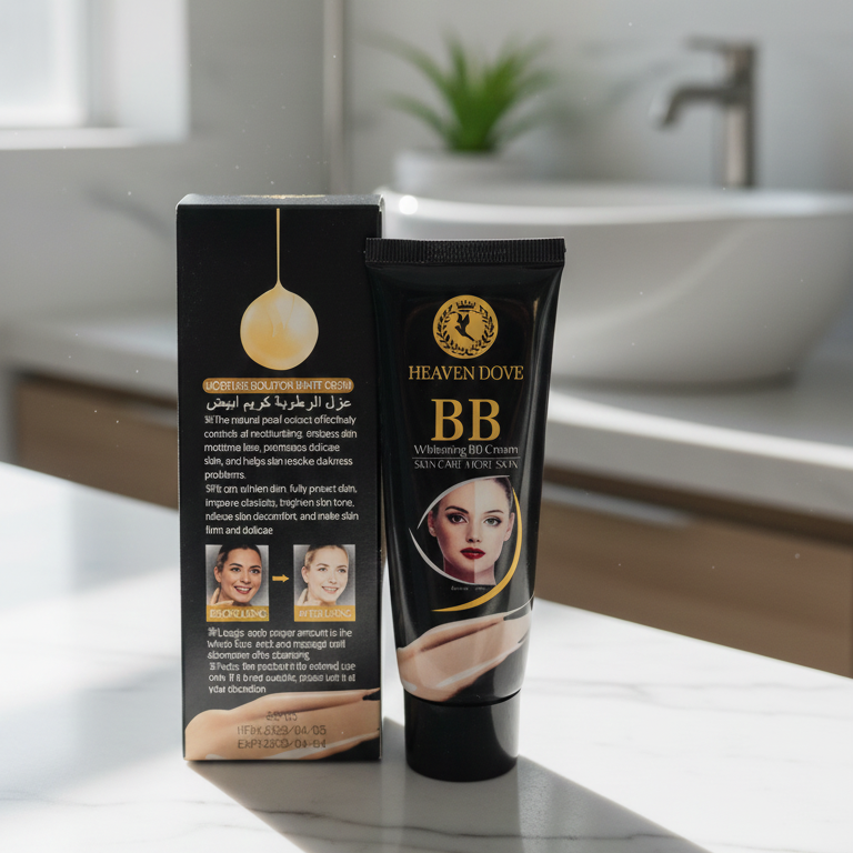Heavan Dove BB Whitening Cream Providing Gentle Care With Soft Texture Brightening Effect - 120g View Gallery - Pakistan