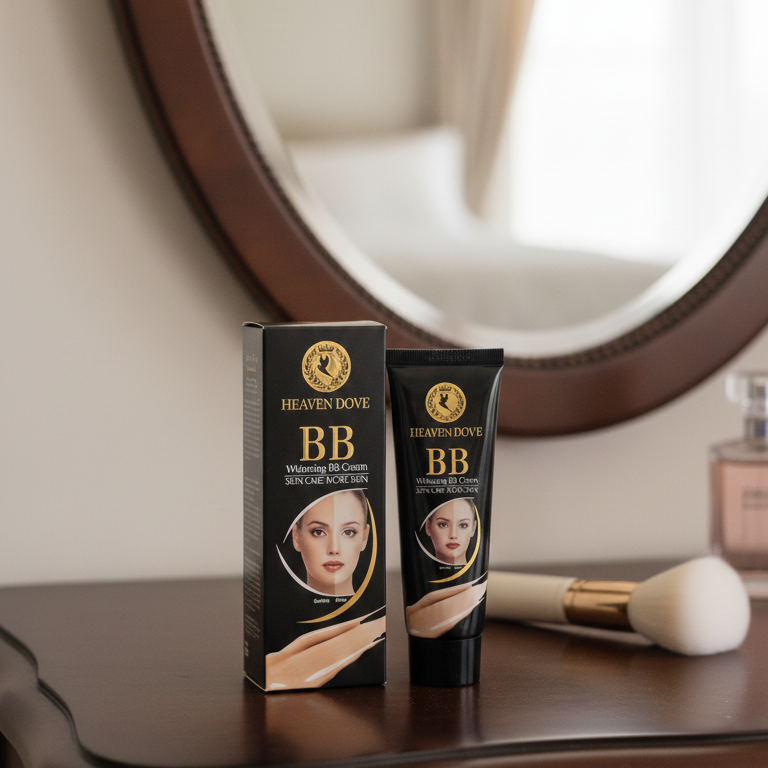 Heavan Dove BB Whitening Cream Providing Gentle Care With Soft Texture Brightening Effect - 120g View Gallery - Pakistan