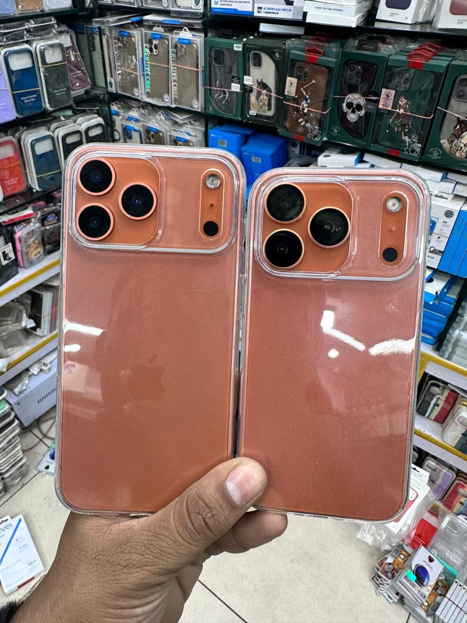 Ultra-Slim 0.2mm TPU Transparent Case for iPhone 17 Pro Max – Crystal Clear Soft Protection View Gallery - Pakistan