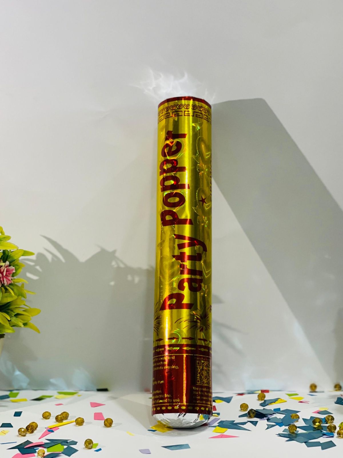 Birthday Party Popper | Rose Party Popper | 20 cm | Perfect for Birthdays, Anniversaries & New Year Celebrations (20CM) View Gallery - Pakistan