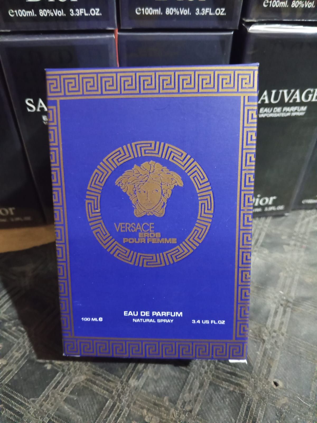 Versace Eros Eau de Parfum | 100 ml | 4 Hours Lasting | Premium Fragrance | Made in Pakistan View Gallery - Pakistan
