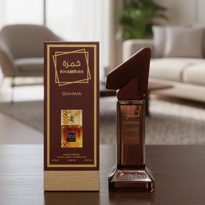 Khamrah Qahwa by Lattafa Perfume | 100 ml | 4 Hours Lasting | Elegant Fragrance | Made in Pakistan View Gallery - Pakistan