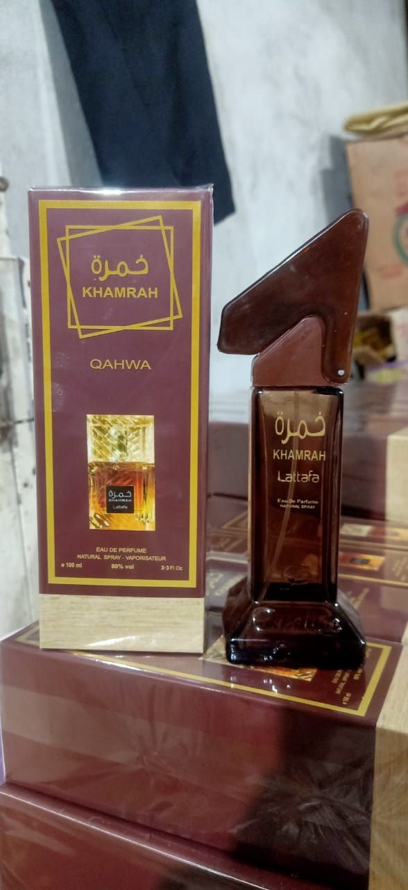 Khamrah Qahwa by Lattafa Perfume | 100 ml | 4 Hours Lasting | Elegant Fragrance | Made in Pakistan View Gallery - Pakistan