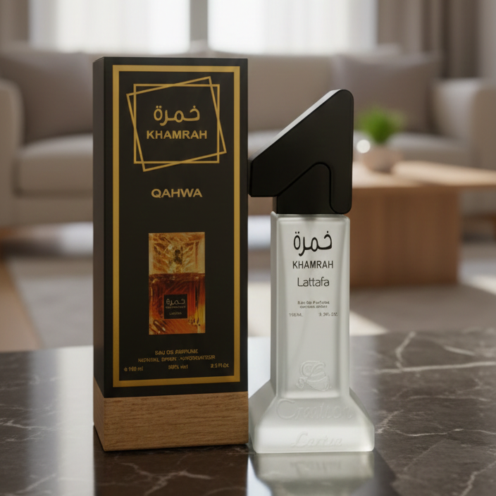 Khamrah by Lattafa Perfume | 100 ml | Long‑Lasting Fragrance | 4 Hours Wear | Made in Pakistan View Gallery - Pakistan